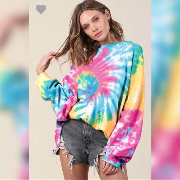 Teresa Tie Dye Top - Picture 2 of 3